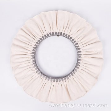 WHITE CLOTH BUFFING WHEEL FOR MIRROR POLISHING